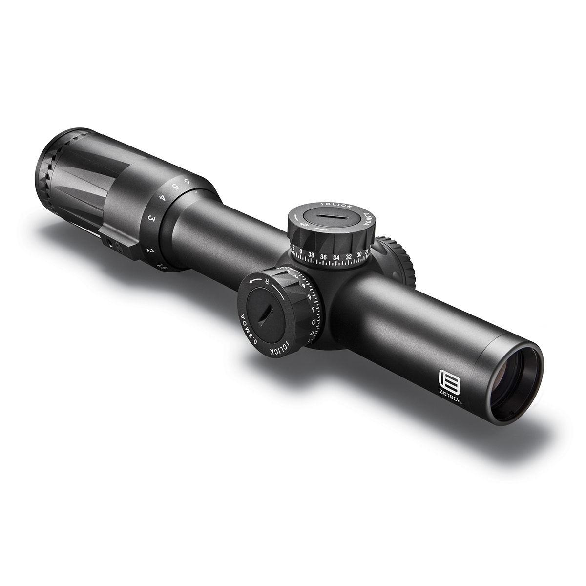 EOTech Vudu Rifle Scope 1-6x24 30mm FFP SR1 Illuminated Black Picture of L-3 Communications- Eotech Vudu 1-6x24 FFP Riflescope - SR1 Reticle (MRAD) Green Reticle