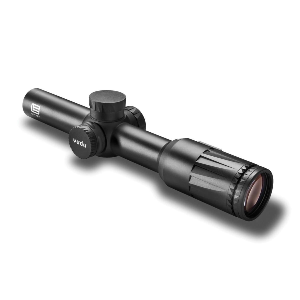 EOTech Vudu Rifle Scope 1-8x24 30mm SFP HC3 Illuminated Black Picture of L-3 Communications- Eotech Vudu 1-8x24 SFP Riflescope - HC3 Reticle (MOA) Green Reticle