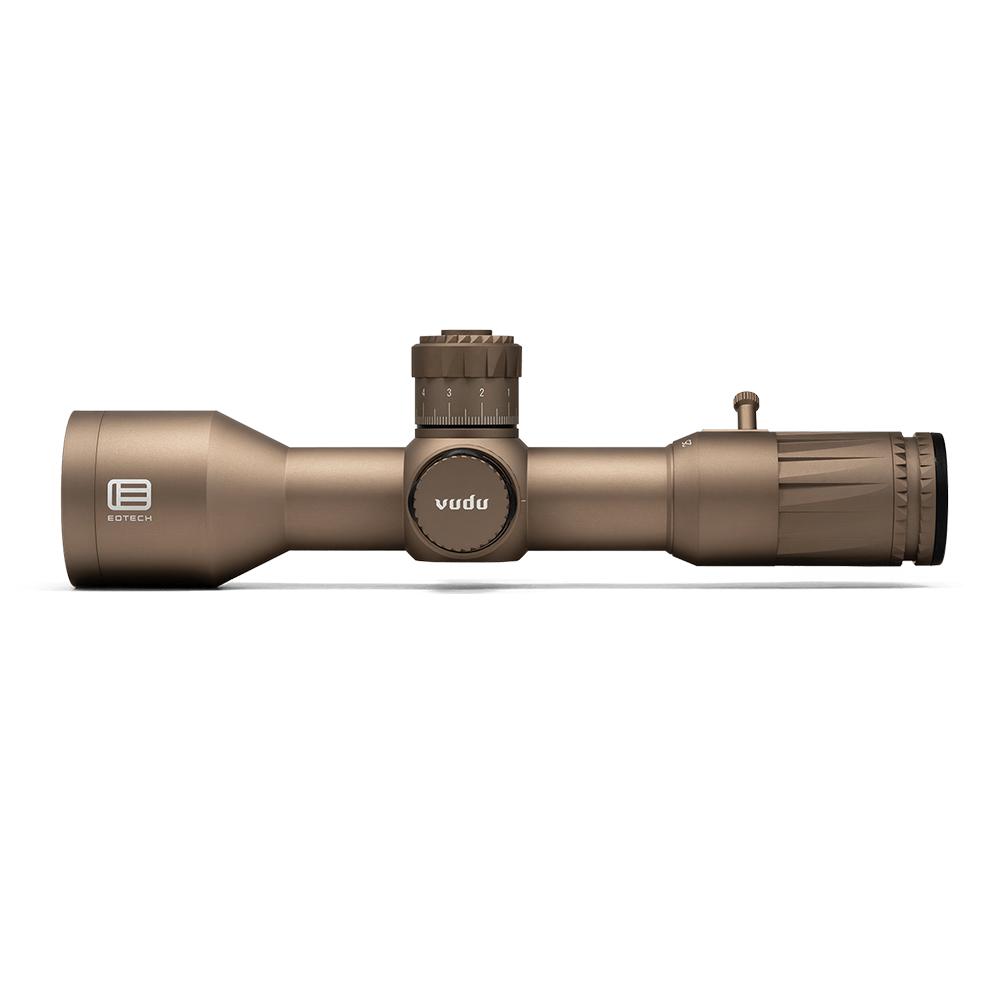 EOTech Vudu Rifle Scope 5-25x50 34mm FFP TR5 Tan Picture of L-3 Communications- Eotech EOTech Vudu 5-25x50 FFP Riflescope - Tremor 5 Reticle MRAD TAN/FDE