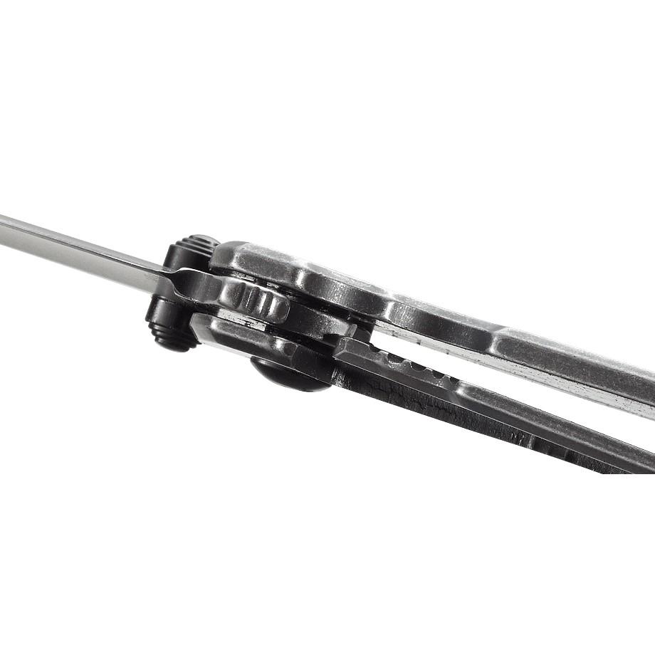 CRKT Squid Assisted Black Folding Knife Assisted Opening 2 3/8" Blade Black Picture of Columbia River Knife & Tool SQUID ASSISTED BLACK