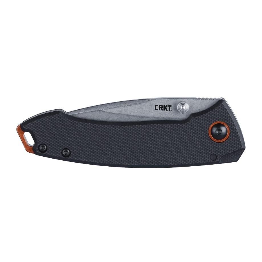CRKT Tuna Compact Folding Knife 2-3/4" Drop Point Blade Black Picture of Columbia River Knife & Tool CRKT Tuna Compact Silver