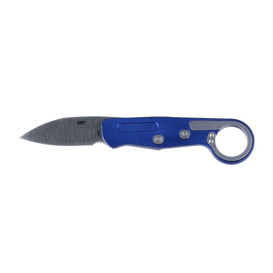 CRKT Provoke EDC Folding Knife 2-1/2" Drop Point Blade Blue Picture of Columbia River Knife & Tool CRKT Provoke EDC Blue