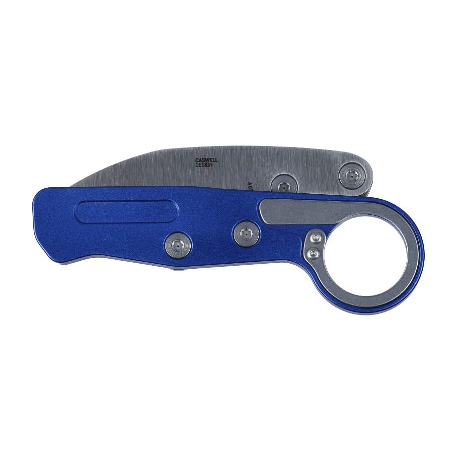 CRKT Provoke EDC Folding Knife 2-1/2" Drop Point Blade Blue Picture of Columbia River Knife & Tool CRKT Provoke EDC Blue