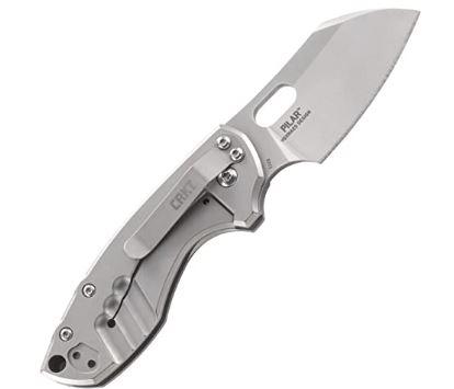 CRKT Pilar Knife Picture of Columbia River Knife & Tool CRKT Pilar Frame Lock Knife Stainless Steel (2.4" Satin)