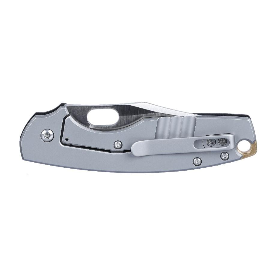 CRKT Pilar IV Folding Knife 3-1/10" Clip Point Blade Black and Silver Picture of Columbia River Knife & Tool CRKT Pilar IV Black