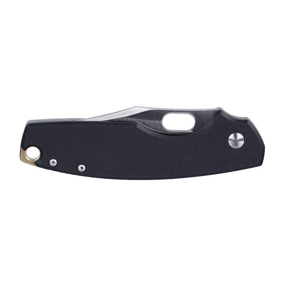 CRKT Pilar IV Folding Knife 3-1/10" Clip Point Blade Black and Silver Picture of Columbia River Knife & Tool CRKT Pilar IV Black