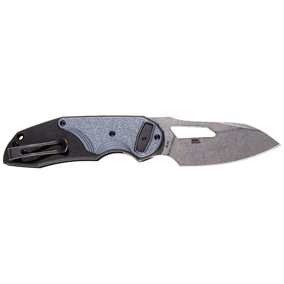 CRKT Attaboy Folding Knife 2-3/4" Drop Point Blade Black and Blue Picture of Columbia River Knife & Tool CRKT Attaboy?