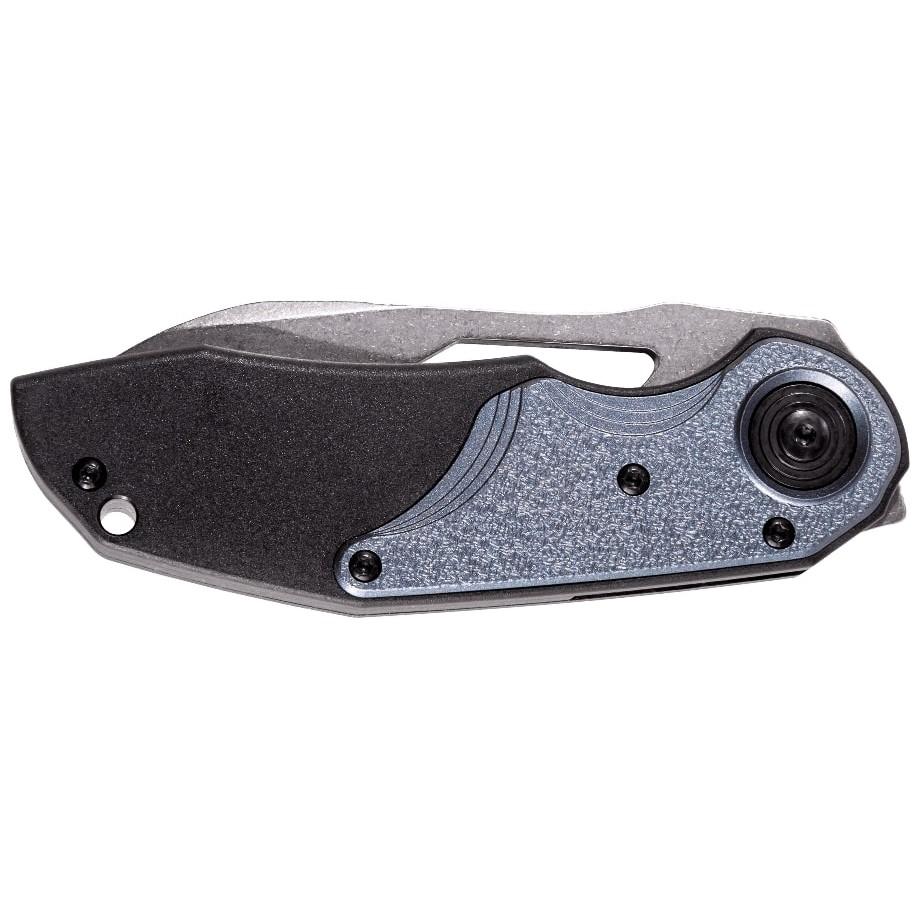 CRKT Attaboy Folding Knife 2-3/4" Drop Point Blade Black and Blue Picture of Columbia River Knife & Tool CRKT Attaboy?