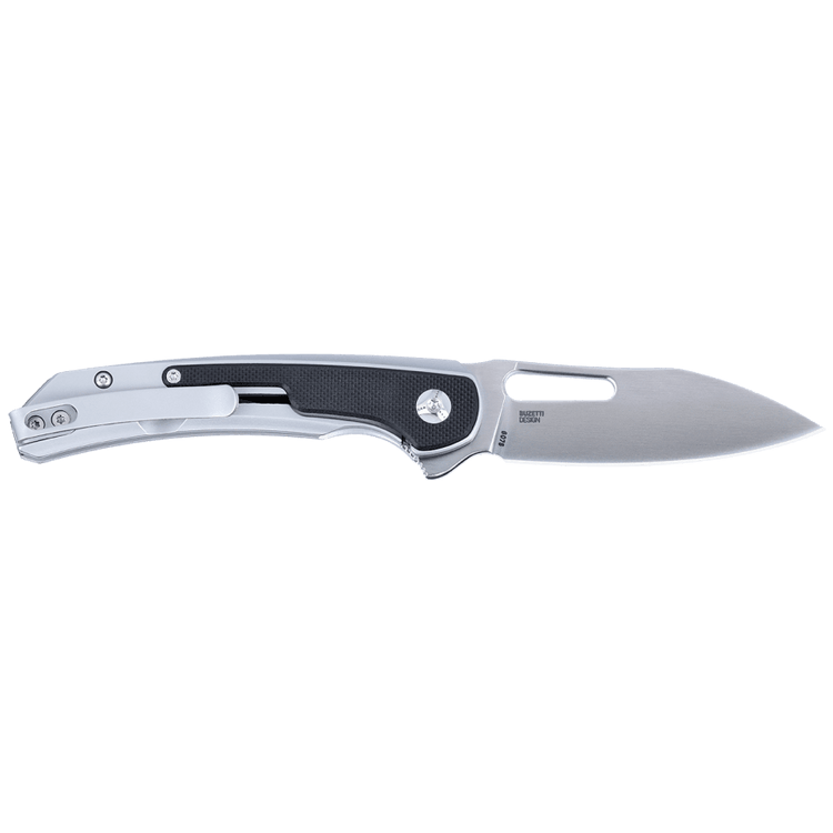 CRKT Padawan Folding Knife 3" Drop Point Blade Black and Silver Picture of Columbia River Knife & Tool CRKT Padawan Black