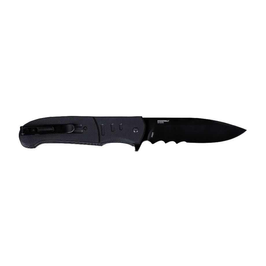 CRKT Ignitor Assisted Folding Knife 3-1/2" Drop Point Blade Black with Veff Serrations Picture of Columbia River Knife & Tool CRKT Ignitor Assisted Black w/Veff Serrations