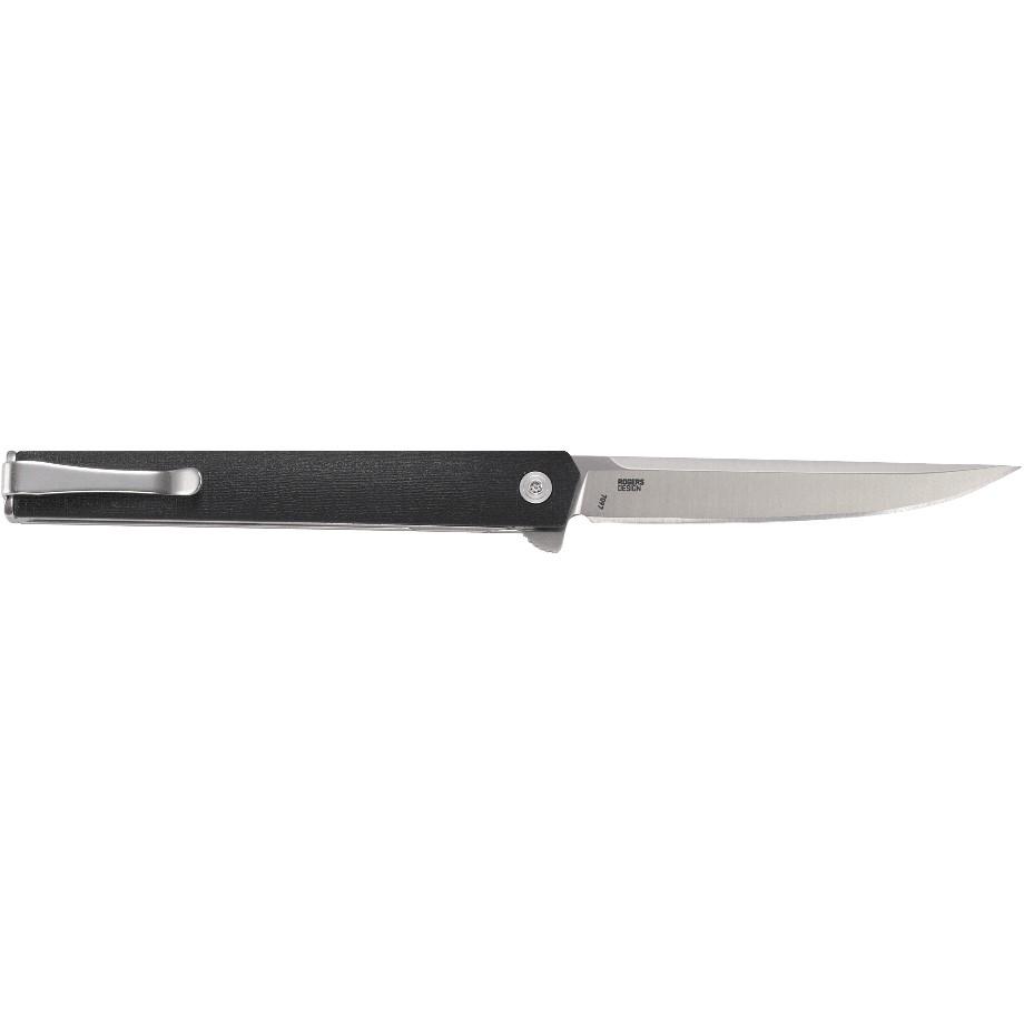 CRKT CEO Flipper Folding Knife 3 3/8" Blade Black Picture of Columbia River Knife & Tool CEO FLIPPER Silver