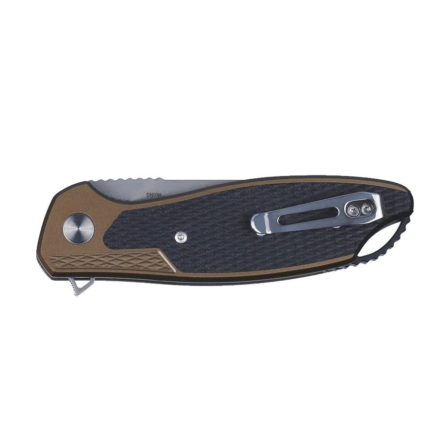 CRKT Jake Folding Knife 3-3/10 Drop Point Blade Black and Bronze Picture of Columbia River Knife & Tool CRKT Jake OD Green