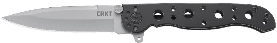 CRKT M16 - 01S Spear Point Stainless Steel Handle Knife Picture of Columbia River Knife & Tool CRKT Carson M16-01S EDC Spear Point Fliipper Knife (3.125" Bead Blast)