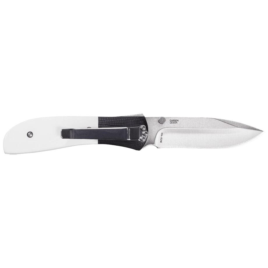CRKT M4-02M Assisted Folding Knife 3-1/4" Drop Point Blade White Picture of Columbia River Knife & Tool CRKT M4-02M White