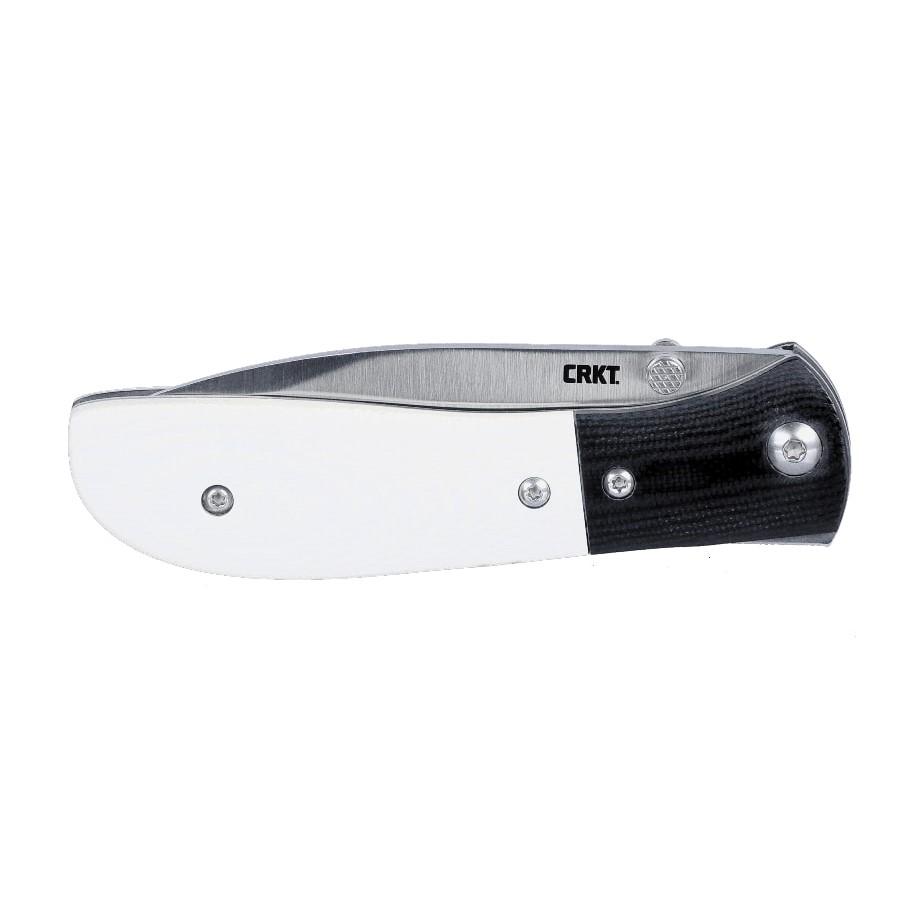 CRKT M4-02M Assisted Folding Knife 3-1/4" Drop Point Blade White Picture of Columbia River Knife & Tool CRKT M4-02M White