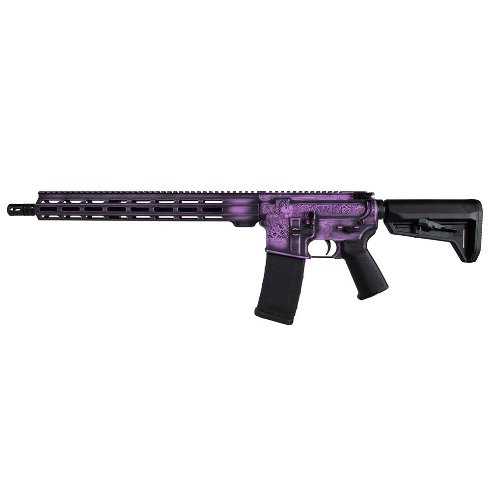 Shark Coast Tactical "Valkyrie" Rifle 5.56mm 10rd Magazine 16" Barrel 15" MLOK Handguard California Compliant Picture of Shark Coast Tactical Shark Coast Valkyrie 5.56 AR-CA Comp 16'' Brl 10rd