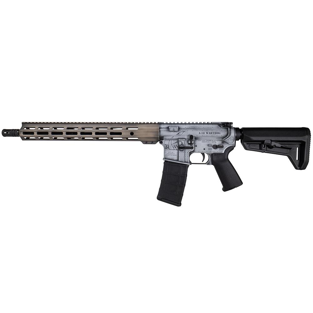 Shark Coast Tactical "A-10 Warthog" Rifle 5.56mm 10rd Magazine 16" Barrel 15" MLOK Handguard California Compliant Picture of Shark Coast Tactical Shark Coast Warthog 5.56 AR-CA Comp 16'' Brl 10rd