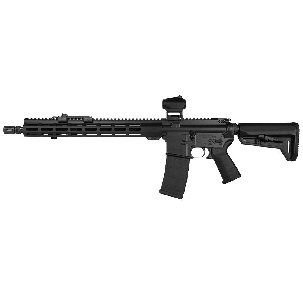 Shark Coast SCT15 Midnight Bundle 5.56mm 10rd Magazine 16" Barrel Juggernaut Mod Kit Light Red Dot & Bag Picture of Shark Coast Tactical SHARK COAST SCT15 4150 CMV Melonite 16?Brl 5.56cal Jug modkit Mdnght Bndl