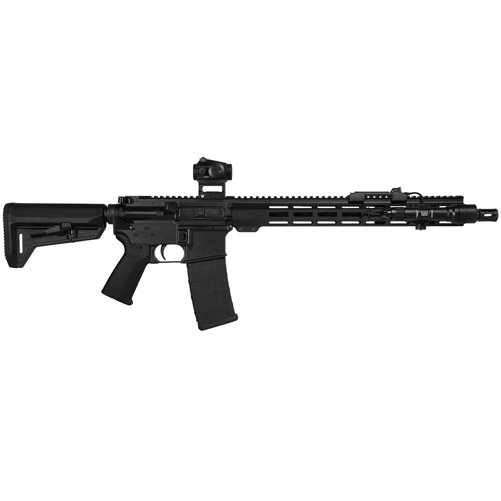 Shark Coast Tactical "Midnight" AR-15 Rifle 5.56mm 30rd Magazine 16" Barrel 15" Handguard Vortex Crossfire & Streamlight Protac with Carry Bag Picture of Shark Coast Tactical Shark Coast AR Midnight 16? barrel w/cerakote frame/uppr/forearm w/carrybag