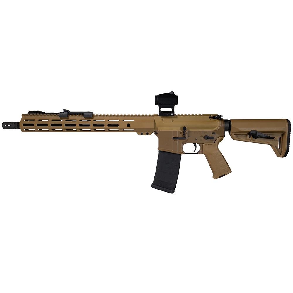 Shark Coast Tactical "Sunrise" AR-15 Rifle 5.56mm 30rd Magazine 16" Barrel 15" Handguard Vortex Crossfire & Streamlight Protac Carry Bag Picture of Shark Coast Tactical Shark Coast AR Sunrise 16? barrel w/cerakote frame/upper/forearm w/carrybag