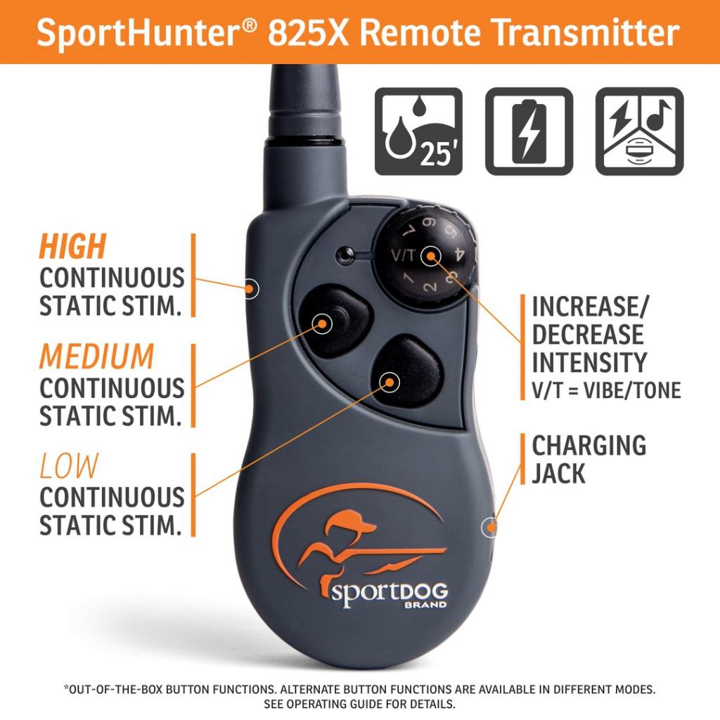 SportDOG Brand SportHunter 825X Picture of Radio Systems Corporation dba Sport Dog SportDOG Brand SportHunter X-Series 825