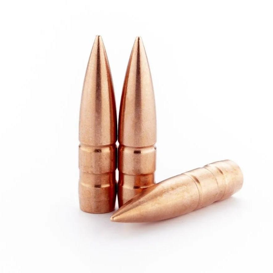 Lehigh .264 cal 110gr Match Solid Lead-Free Target Rifle Bullets 50/rd Picture of Lehigh Defense LLC .264 caliber 110gr Match Solid Lead-Free Target Rifle Bullets box/50