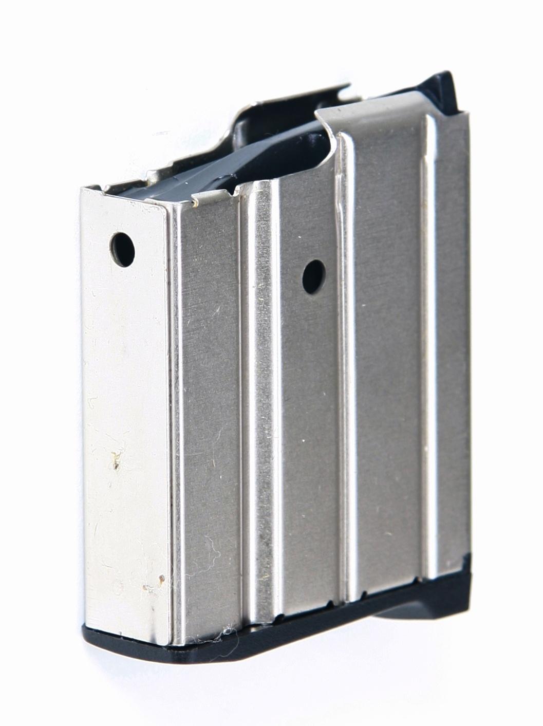 ProMag Ruger Mini-14 Magazine .223 Nickel 10/rd Picture of Promag Mfg. Inc. PROMAG RUGER MINI-14 .223 10RD NICKEL PLATED STEEL MAGAZINE