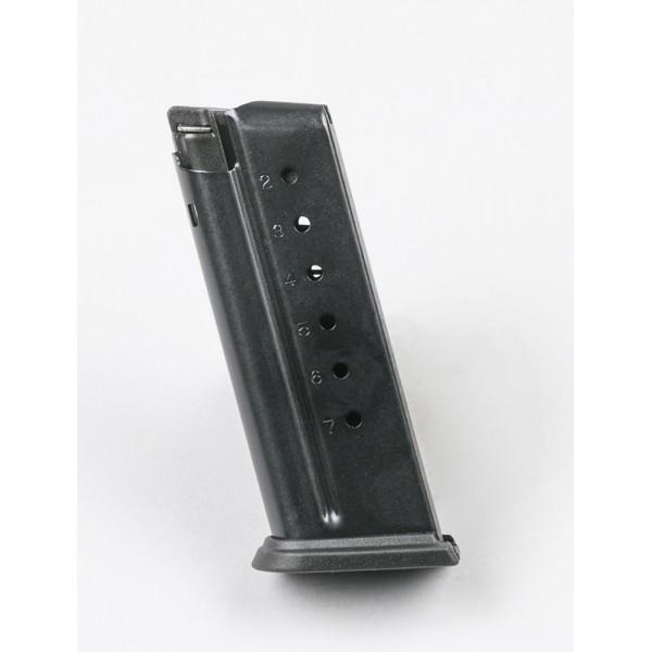 ProMag Steel Handgun Magazine Springfield XD-S 9mm Blued 7/rdL Picture of Promag Mfg. Inc. PROMAG SPRINGFIELD XDS 9MM 7RD BLUE STEEL MAGAZINE