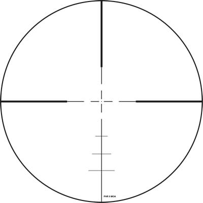 ZeroTech Thrive HD Rifle Scope 2.5-15x50 30mm SFP PHR-ii MOA Non-Illum Black Picture of ZeroTech Thrive HD Riflescope 2.5-15x50 PHR-ii MOA 30mm