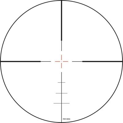 ZeroTech Thrive HD Rifle Scope 2.5-15x50 30mm SFP PHR-ii MOA Illum Black Picture of ZeroTech Thrive HD Riflescope 2.5-15x50 PHR-ii MOA Illumination 30mm