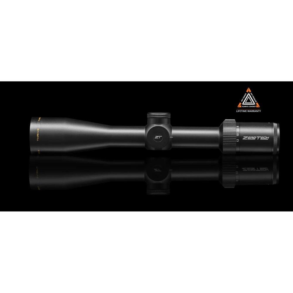 ZeroTech Thrive Rifle Scope 3-12x44 30mm SFP PHR3 MOA Non-illum Black Picture of ZeroTech Thrive Riflescope 3-12x44 PHRiii MOA 30mm
