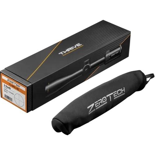 ZeroTech Thrive Rifle Scope 3-9x40 30mm SFP PHRiii MOA Non-Illum Black Picture of ZeroTech Thrive Riflescope 3-9x40 PHRiii MOA 30mm