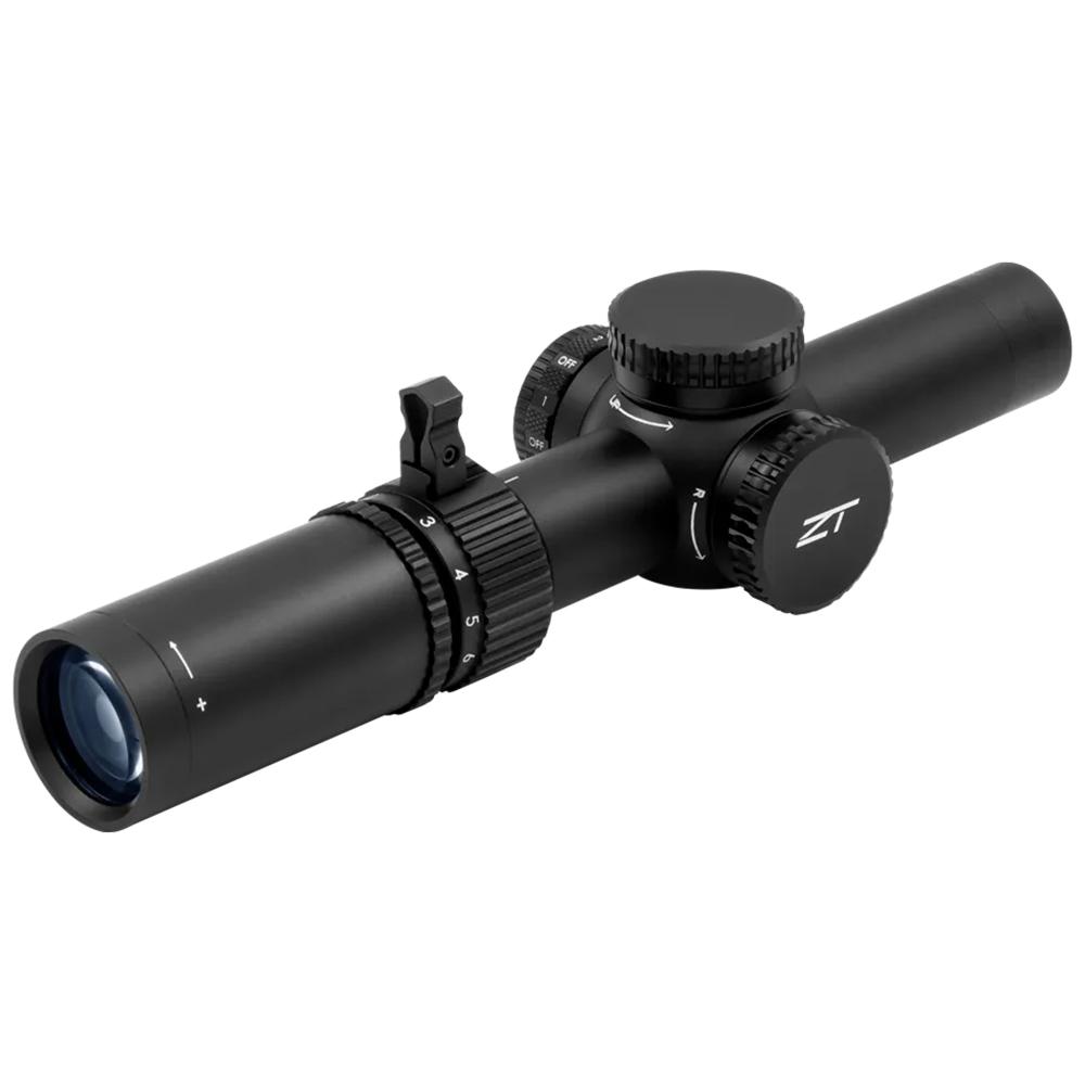 ZeroTech Vengeance Rifle Scope 1-6x24mm 30mm SFP RAR MOA Black Picture of ZeroTech Vengeance 1-6x24mm SFP RAR MOA Riflescope