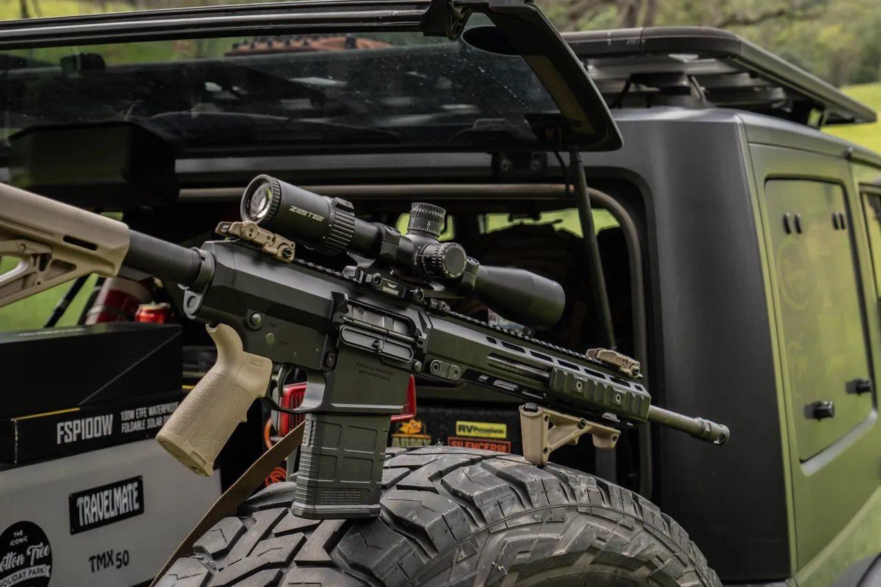 ZeroTech Vengeance Rifle Scope 4-16x44 30mm FFP RMG MOA Non-Illum Zero-Stop Picture of ZeroTech ZeroTech Vengeance 4-16x44 RMG MOA 1st Focal 30mm