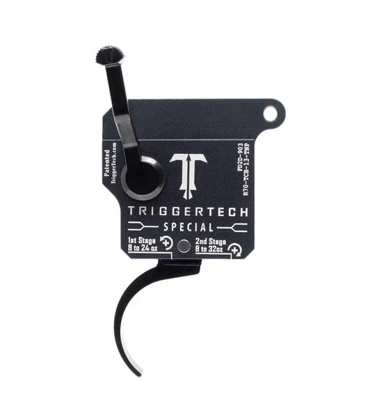 Triggertech Rem 700 Clone (NO BOLT STOP) 2-Stage Black Special Pro-Clean Curved Trigger