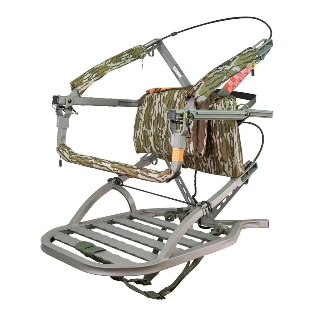 Summit Dual Threat Pro SD Climbing Treestand Picture of Summit Tree Stands Summit Dual Threat PRO SD Climber (350# Rated)