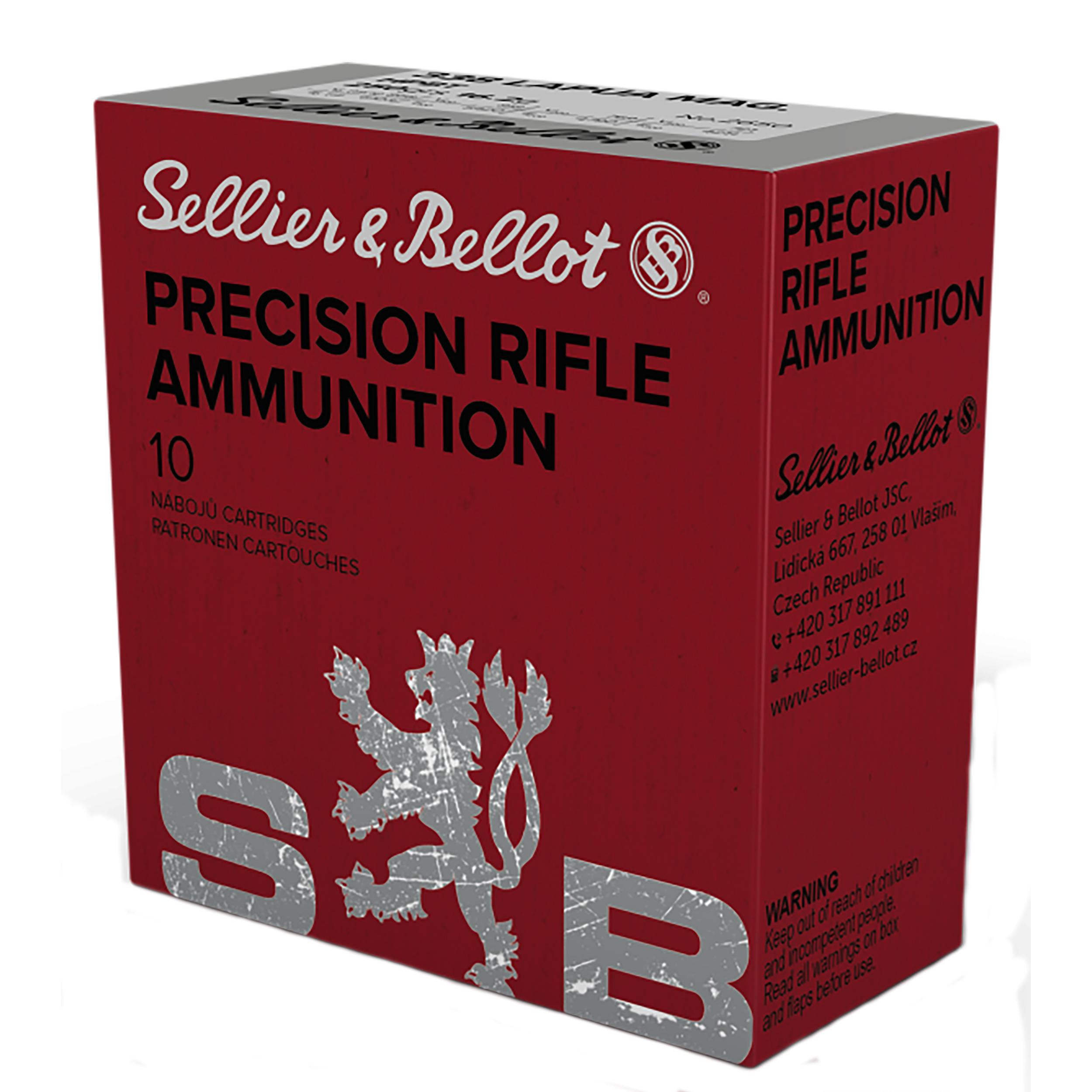 Sellier & Bellot Rifle Ammunition .338 Lapua Mag 300gr HPBT 2713 fps 10/ct Picture of Mag-Tech/Sellier- Bellot S&B .338 Lapua Mag 300gr HPBT 10 RD