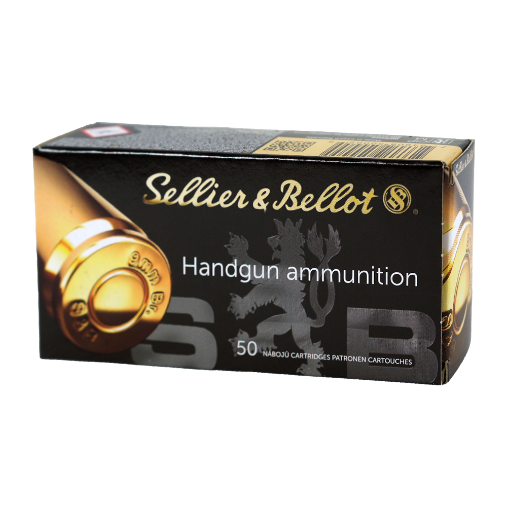 Sellier & Bellot Pistol & Revolver Ammo .380 ACP 92 gr FMJ 955fps 1000/ct Case (20 boxes 50/ct) Picture of Mag-Tech/Sellier- Bellot 380 AUTO FMJ 92GR 1000 RD CASE