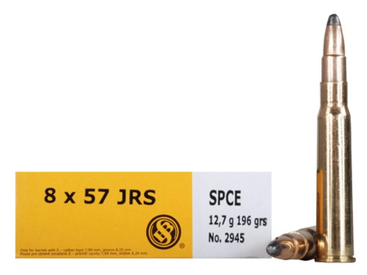 Sellier & Bellot Rifle Ammunition 8x57 JRS 196 gr SPCE 2380 fps - 20/box Picture of Mag-Tech/Sellier- Bellot 8 X 57 JRS SPCE 196 GR