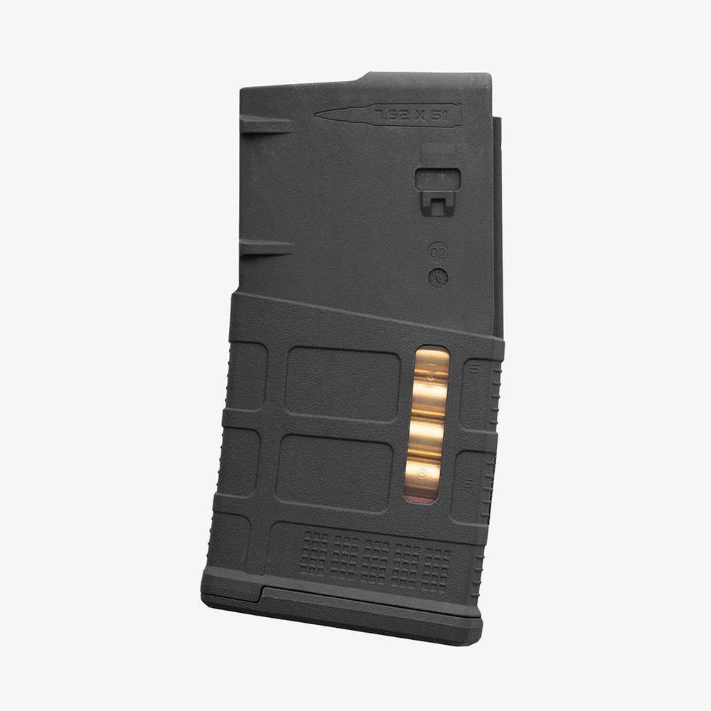 Magpul PMAG LR/SR Gen M3 for SR25/M110 Rifle Magazine Black 7.62x51mm/.308 Win 20/rd Picture of Magpul Accessories Magpul PMAG 20 Round LR/SR Gen M3 Window BLK