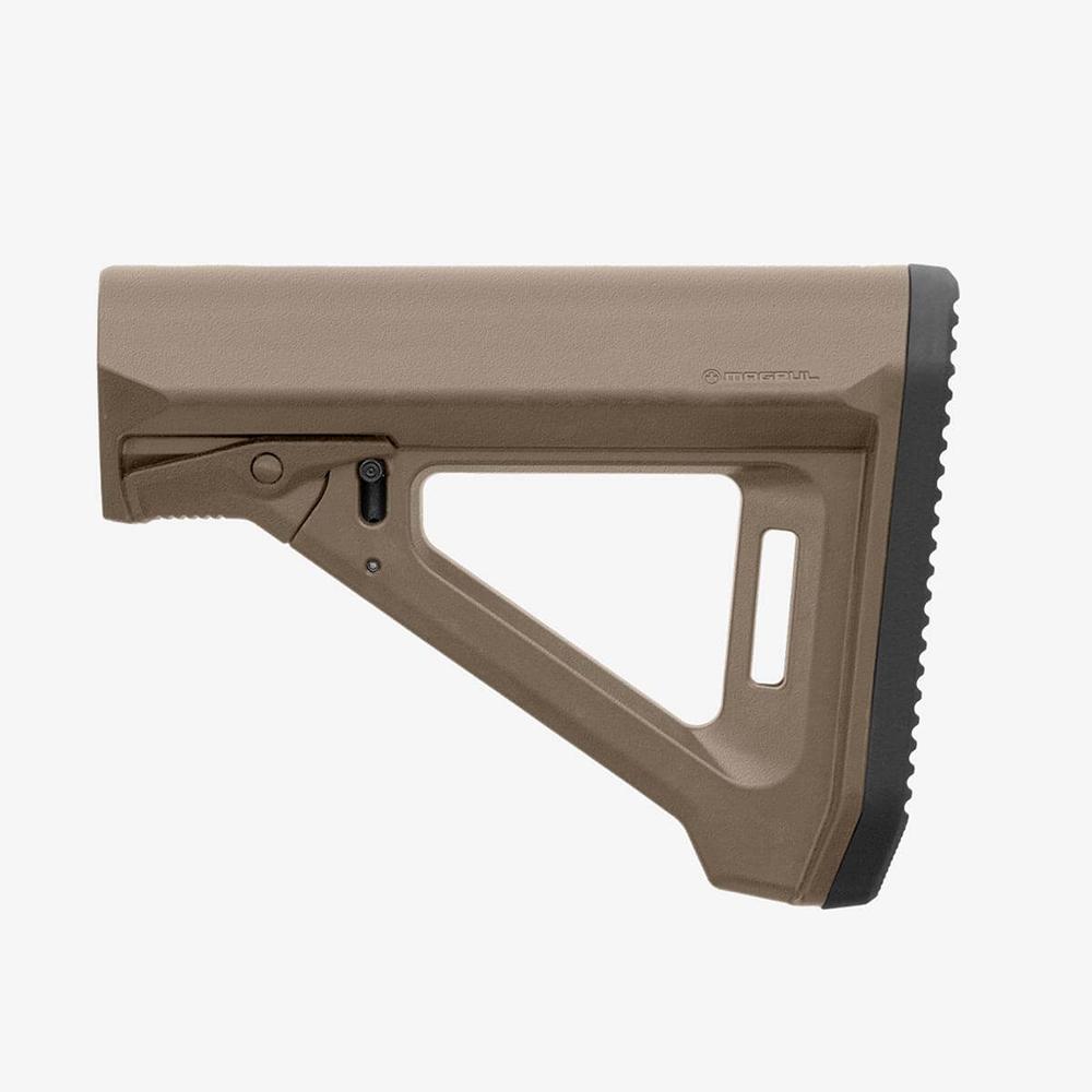 Magpul MOE RL Carbine Rifle Stock Mil Spec FDE Picture of Magpul Accessories Magpul MOE RL Carbine Stock-Mil Spec FDE