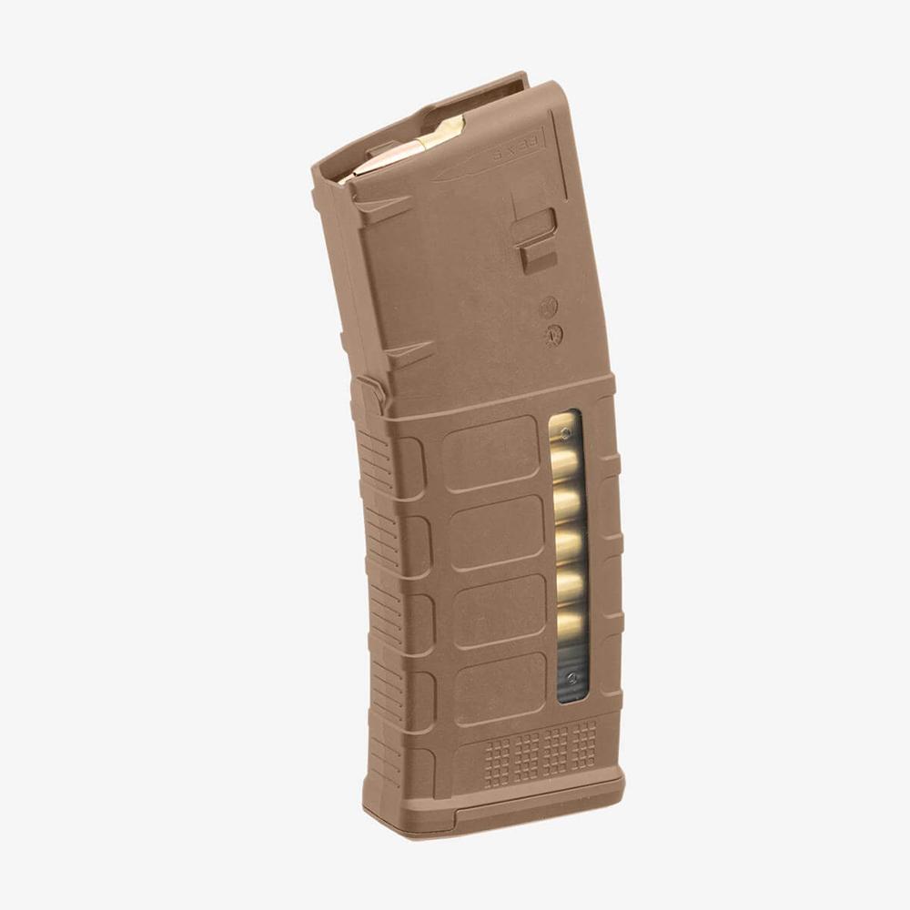 Magpul PMAG 25 ICAR Gen 3 Rifle Magazine Medium Coyote Tan 6mm ARC 25/rd Picture of Magpul Accessories Magpul PMAG 25 Round ICAR Gen3 ME Window MCT