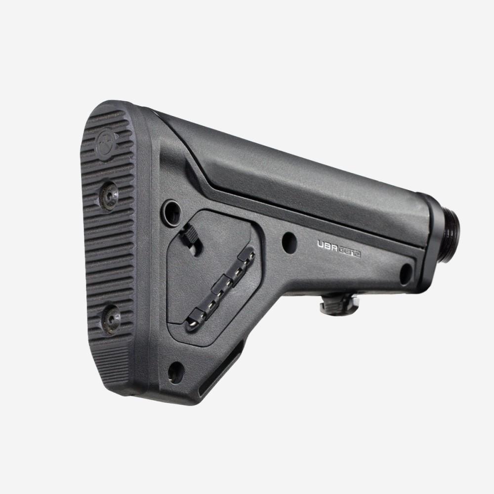 Magpul UBR GEN2 Collapsible Stock for AR-15/M4 Black Picture of Magpul Accessories MAGPUL UBR 2.0 ADJ STK AR15/M4 BLK