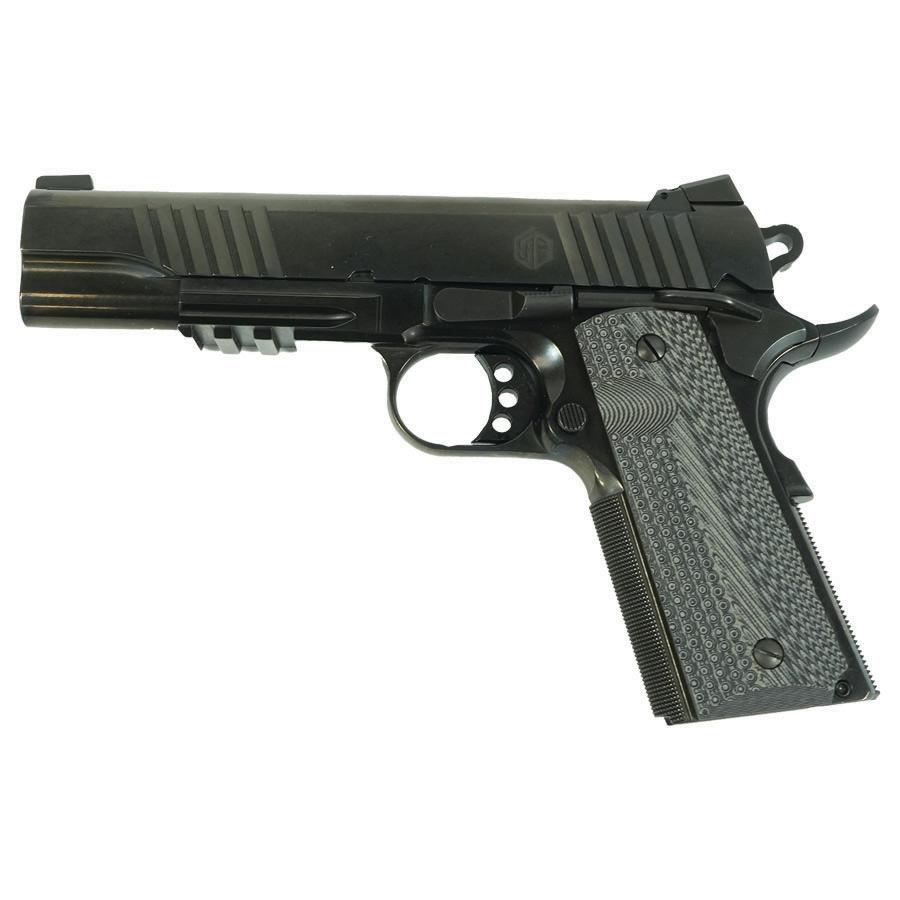 Alpha Foxtrot AF1911 Enhanced 70 Series Handgun 10mm 7rd Magazine 5" Barrel Black Novak Sights Picture of Alpha Foxtrot AF1911-ENHANCED 10mm 5in Polished Standard Sights