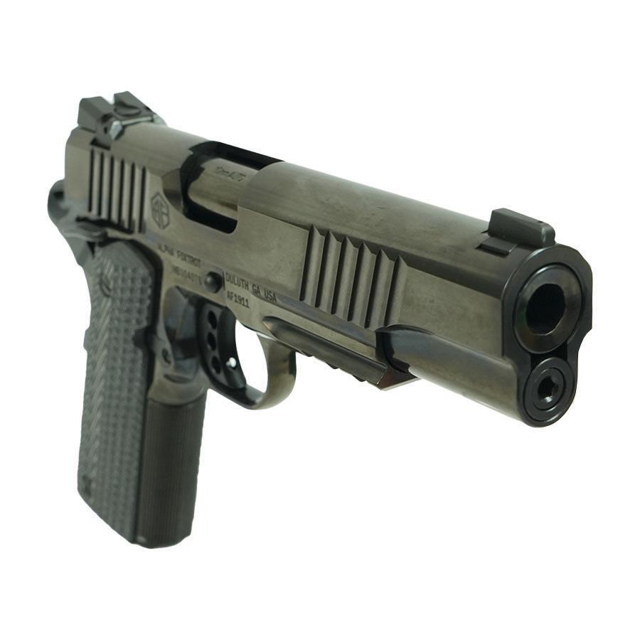 Alpha Foxtrot AF1911 Enhanced 70 Series Handgun 10mm 7rd Magazine 5" Barrel Black Novak Sights Picture of Alpha Foxtrot AF1911-ENHANCED 10mm 5in Polished Standard Sights