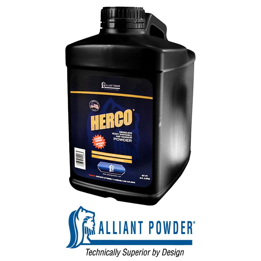 Alliant Herco Powder 8 lbs Picture of Alliant Powder ALLIANT POWDER HERCO 8#