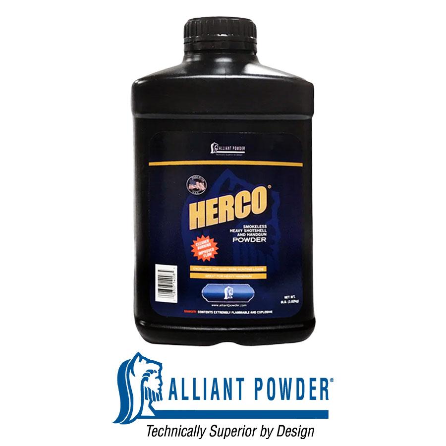 Alliant Herco Powder 8 lbs Picture of Alliant Powder ALLIANT POWDER HERCO 8#