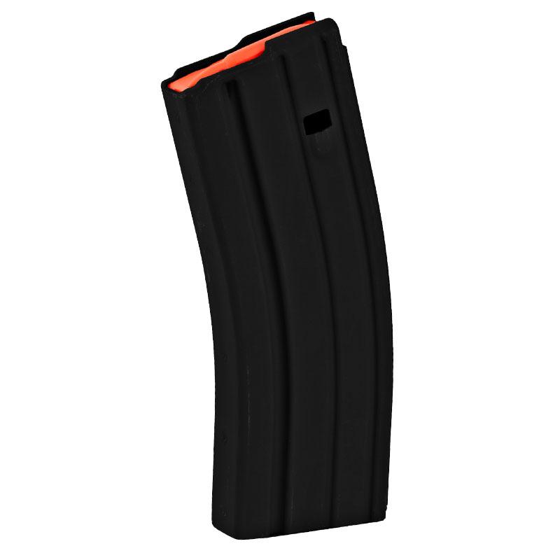 ASC AR Family Rifle Magazine Orange Follower .223 Remington Black Aluminum 30/rd Picture of Asc ASC AR15 MAGAZINE .223 BLK ALUM W/ORANGE FOLLOWER 30/RD