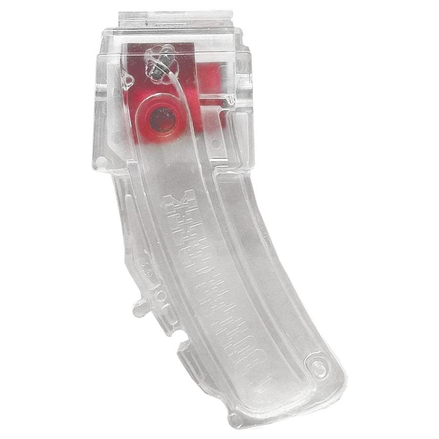 Butler Creek Steel Lips Banana Rifle Magazine Clear Polymer Ruger 10/22 .22 LR 25/rd Picture of Butler Creek MO112562 STEELIPS 25RD CLR 10/22