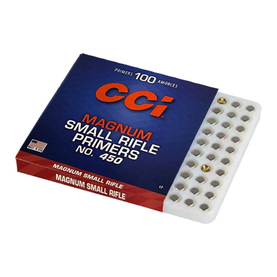 CCI Standard Primers #450 Mag Small Rifle 1000/ct Picture of Cci CCI #450 MAG SMALL RIFLE PRIMER 1000CT